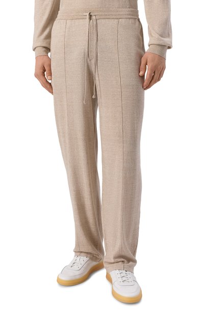 Брюки из шерсти и льна 12 STOREEZ, арт. 137224, фото 3