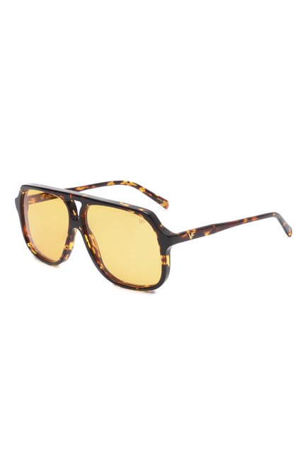 Женские солнцезащитные очки VINTAGE FRAMES оранжевого цвета, арт. KING SIZE BR0WN T0RT0ISE/0RANGE | Фото 1 (Региональные ограничения белый список (Axapta Mercury): Не проставлено; Нос: Не проставлено)