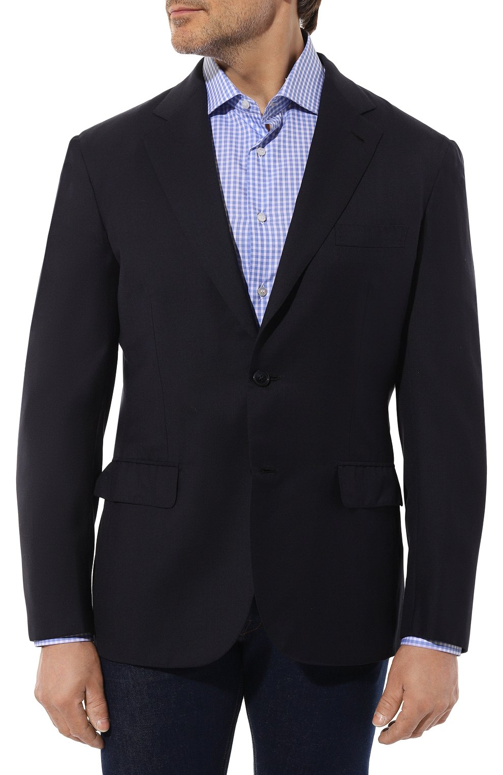 Пиджак из шерсти и шелка BRIONI, арт. RG9U0L/0AA92, фото 5