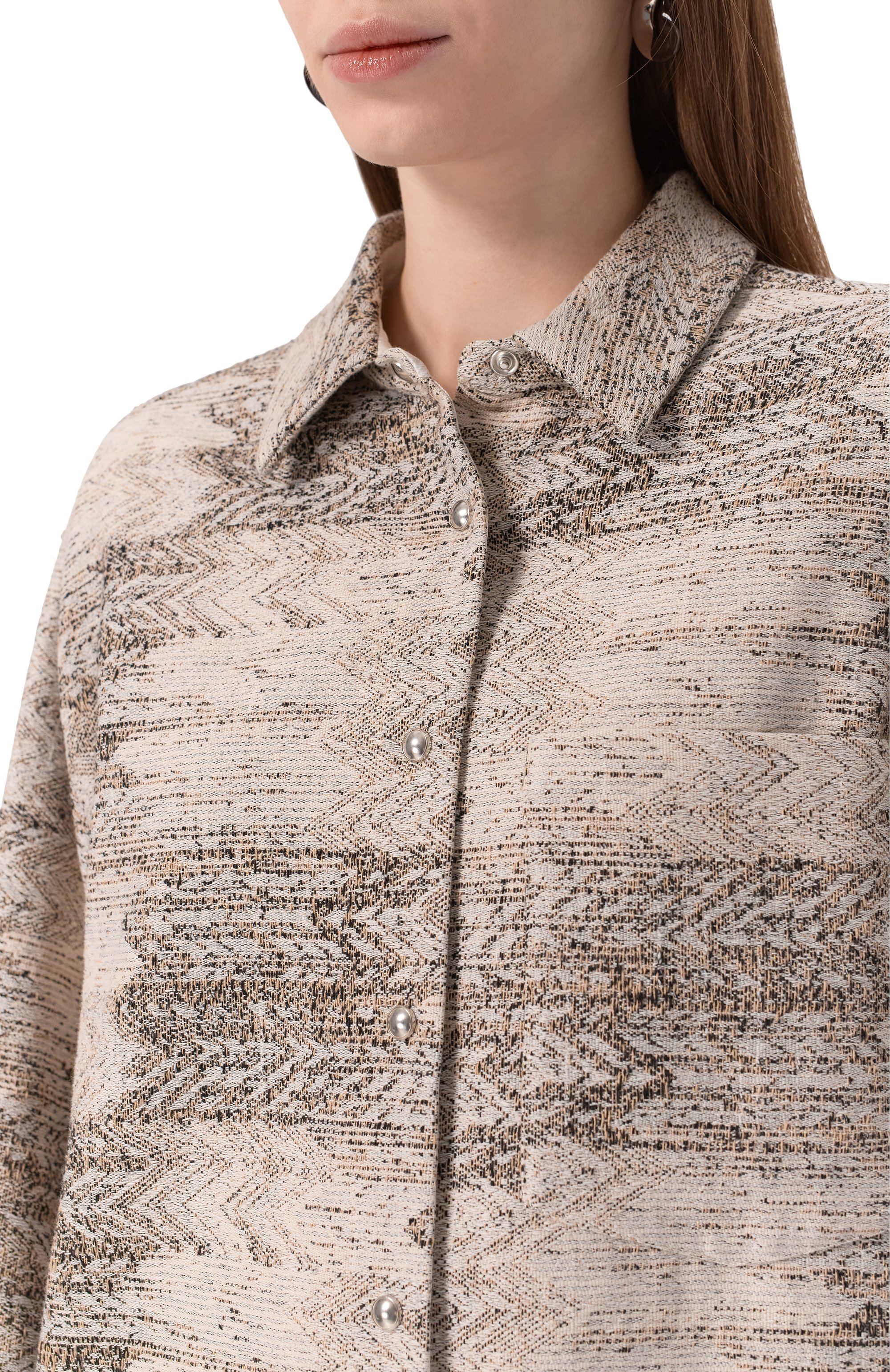 Хлопковая рубашка IRO, арт. WP100MALINI, фото 5