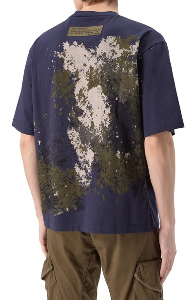 Хлопковая футболка DSQUARED2, арт. S74GD1420/D20033, фото 4