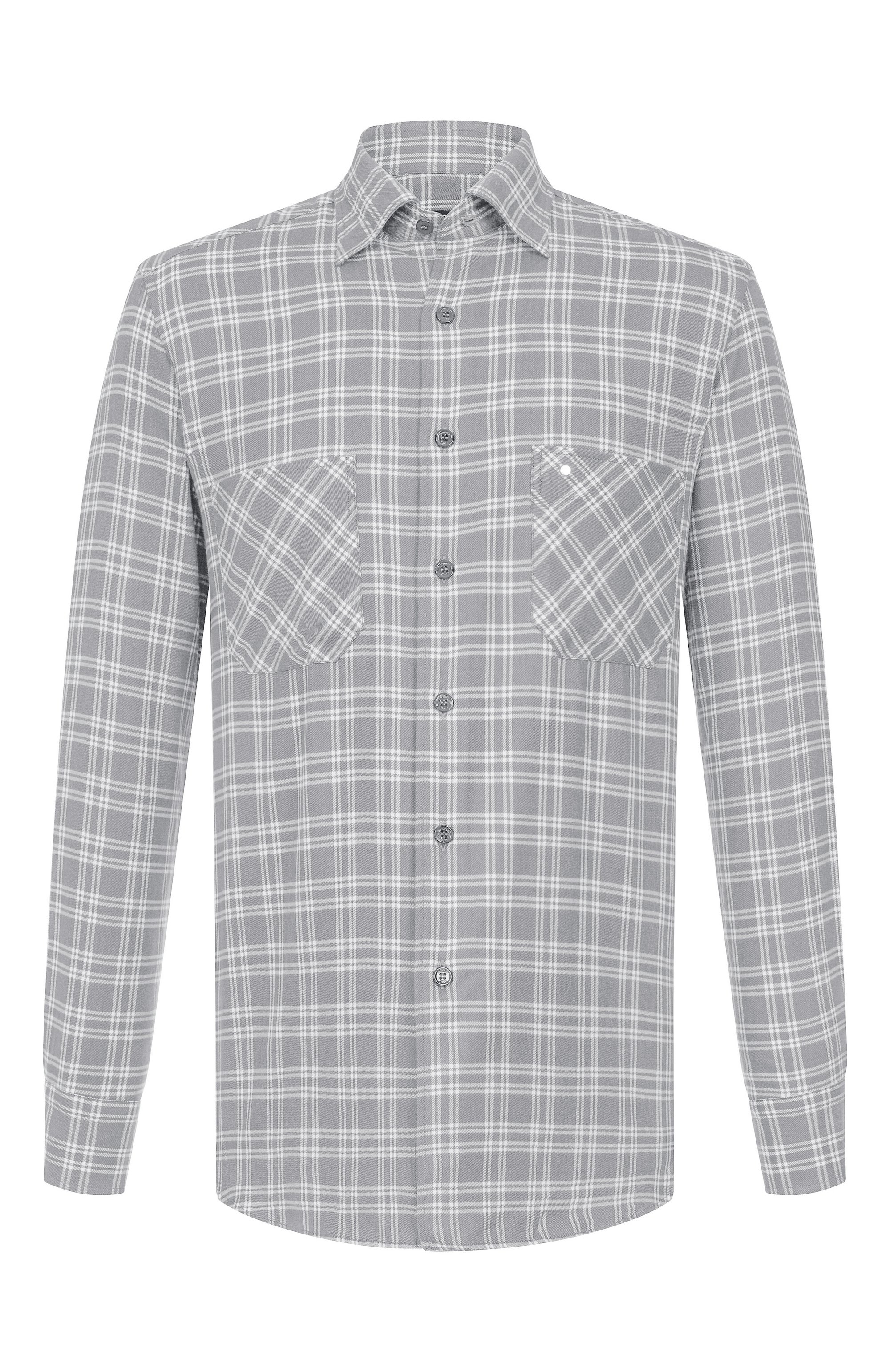 Рубашка из хлопка и лиоцелла STEFANO RICCI, арт. SP008058/BN2821, фото 1