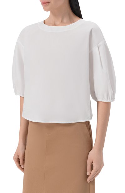 Хлопковая блузка EMPORIO ARMANI, арт. EW003114/AF10010, фото 3