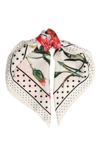 Шелковый платок DOLCE & GABBANA, арт. FN092R/GDAWX, фото 1