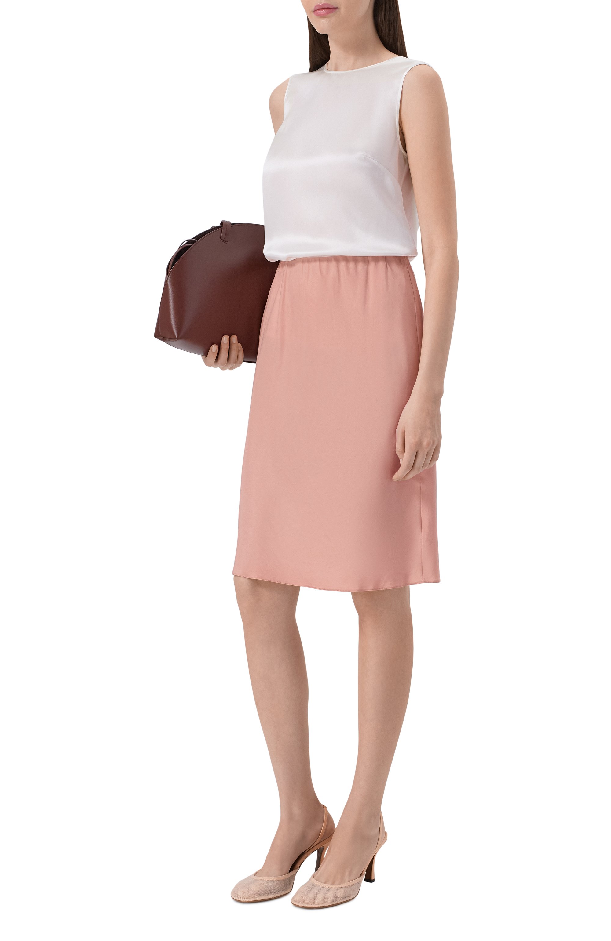 Шелковая юбка 12 STOREEZ, арт. 136982, фото 2