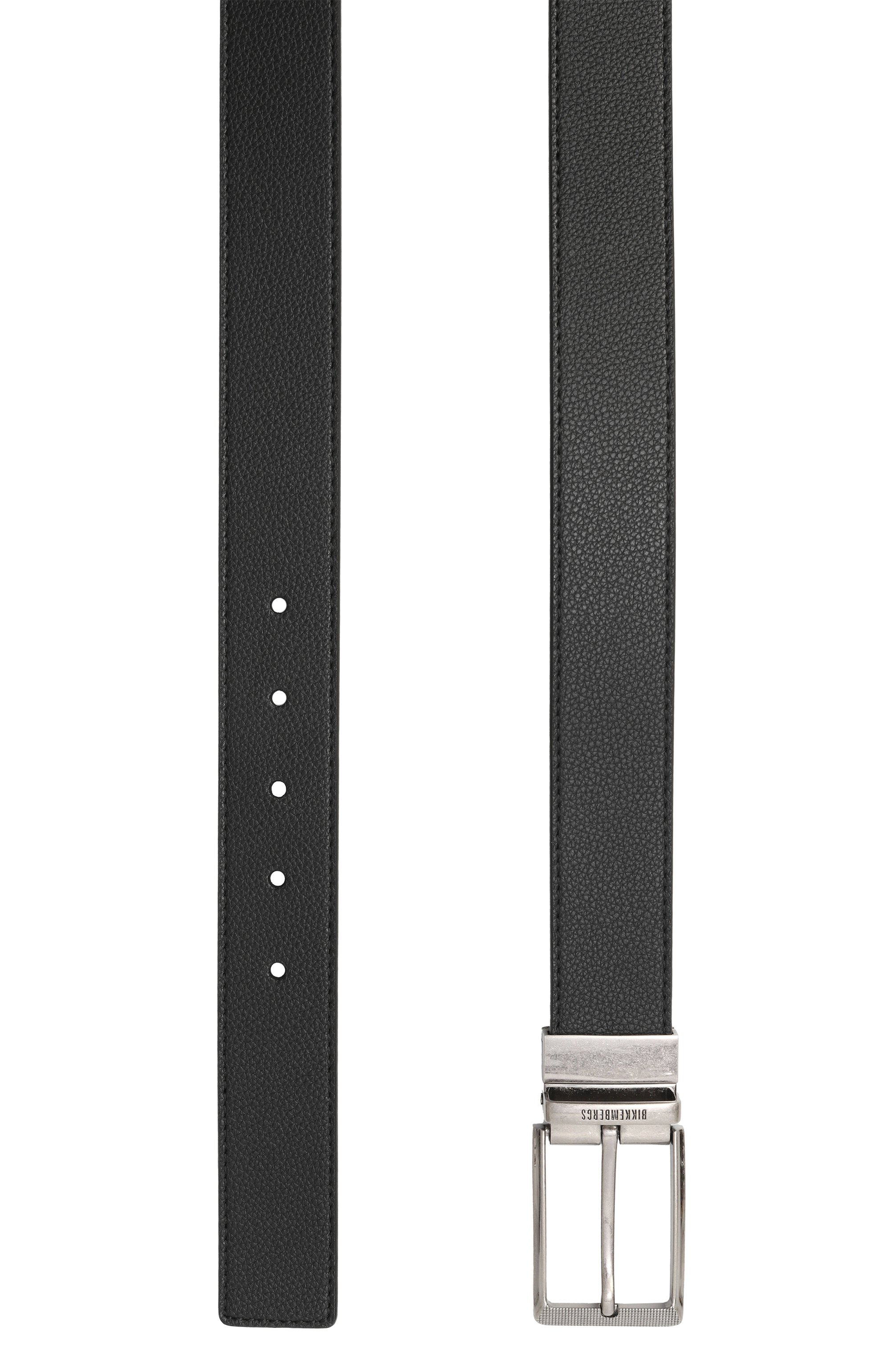 Кожаный ремень DIRK BIKKEMBERGS черного цвета по цене 12000 руб., арт. BKCU01222M110, фото 3 Кожаный ремень DIRK BIKKEMBERGS, арт. BKCU01222M110, фото 3