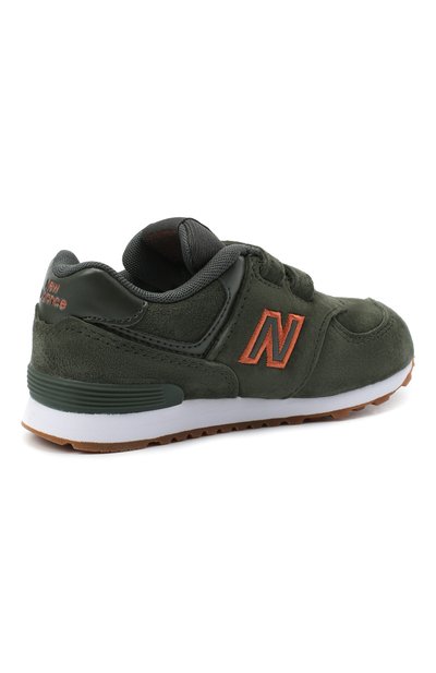 Кроссовки 574 NEW BALANCE темно-зеленого цвета по цене 6915 руб., арт. IV574PGO/M, фото 3 Кроссовки 574 NEW BALANCE, арт. IV574PGO/M, фото 3