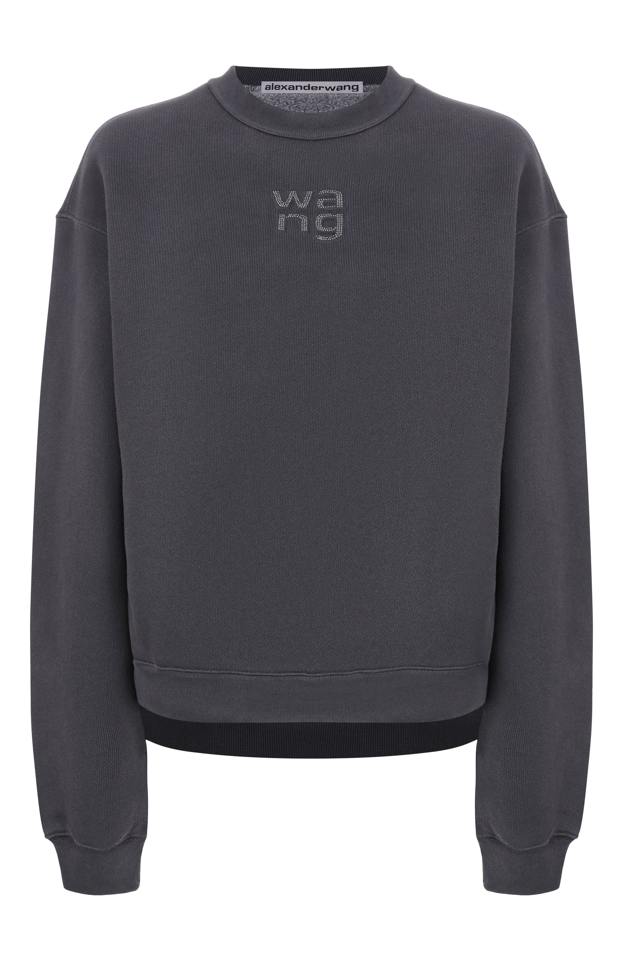 Хлопковый свитшот ALEXANDERWANG.T, арт. 4CC1261219, фото 1