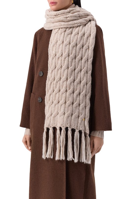 Шарф Coccinelle E7 TRV 31 01 01 Бежевый  E7 TRV 31 01 01 Фото 2