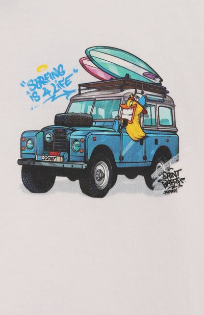 Хлопковая футболка MC2 SAINT BARTH, арт. STBK TSHIRT B0Y/TSH0001/02193F, фото 3