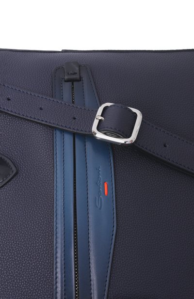 Портфель SANTONI темно-синего цвета по цене 265500 руб., арт. UIBGA2868BS-ACSU, фото 5 Портфель SANTONI, арт. UIBGA2868BS-ACSU, фото 5