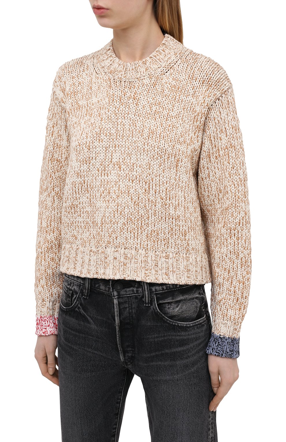 Хлопковый свитер ACNE STUDIOS, арт. A60252, фото 3