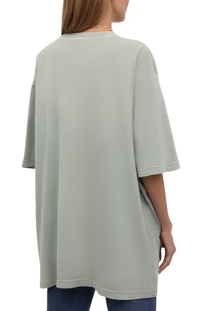 Хлопковая футболка ACNE STUDIOS, арт. CL0105/W, фото 4