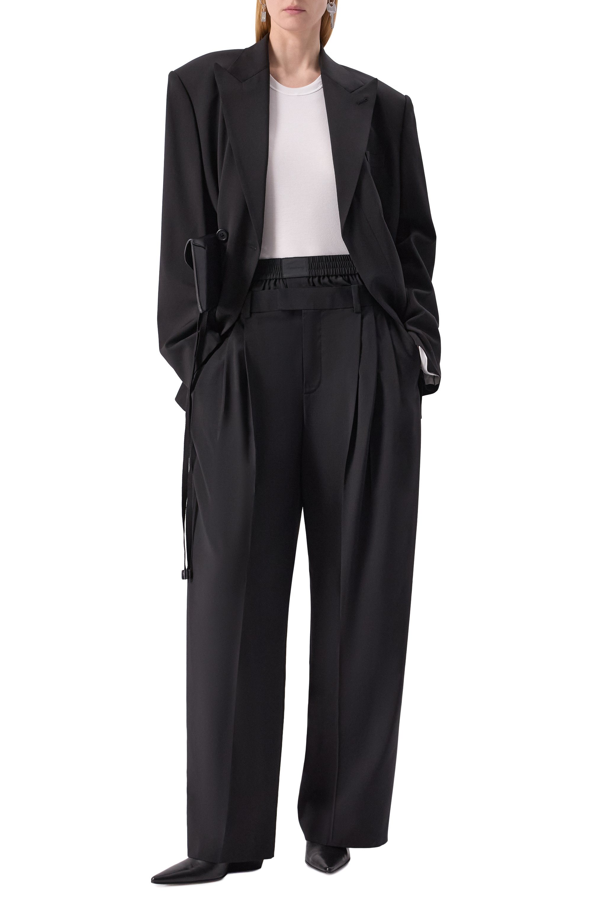 Шерстяные брюки ALEXANDER WANG, арт. 1WC1254784, фото 2