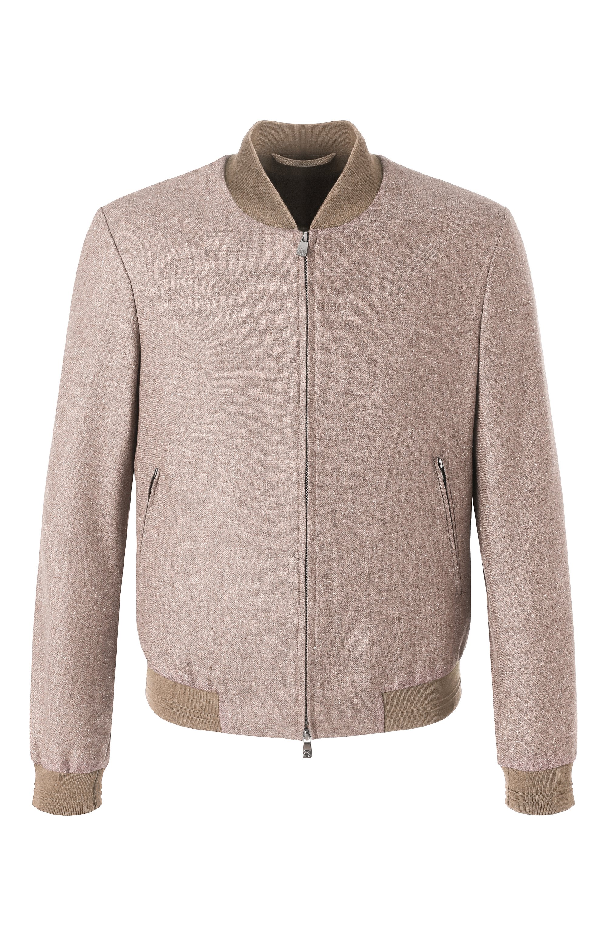 Бомбер из шелка и шерсти CORNELIANI, арт. 25L588-2518264, фото 1