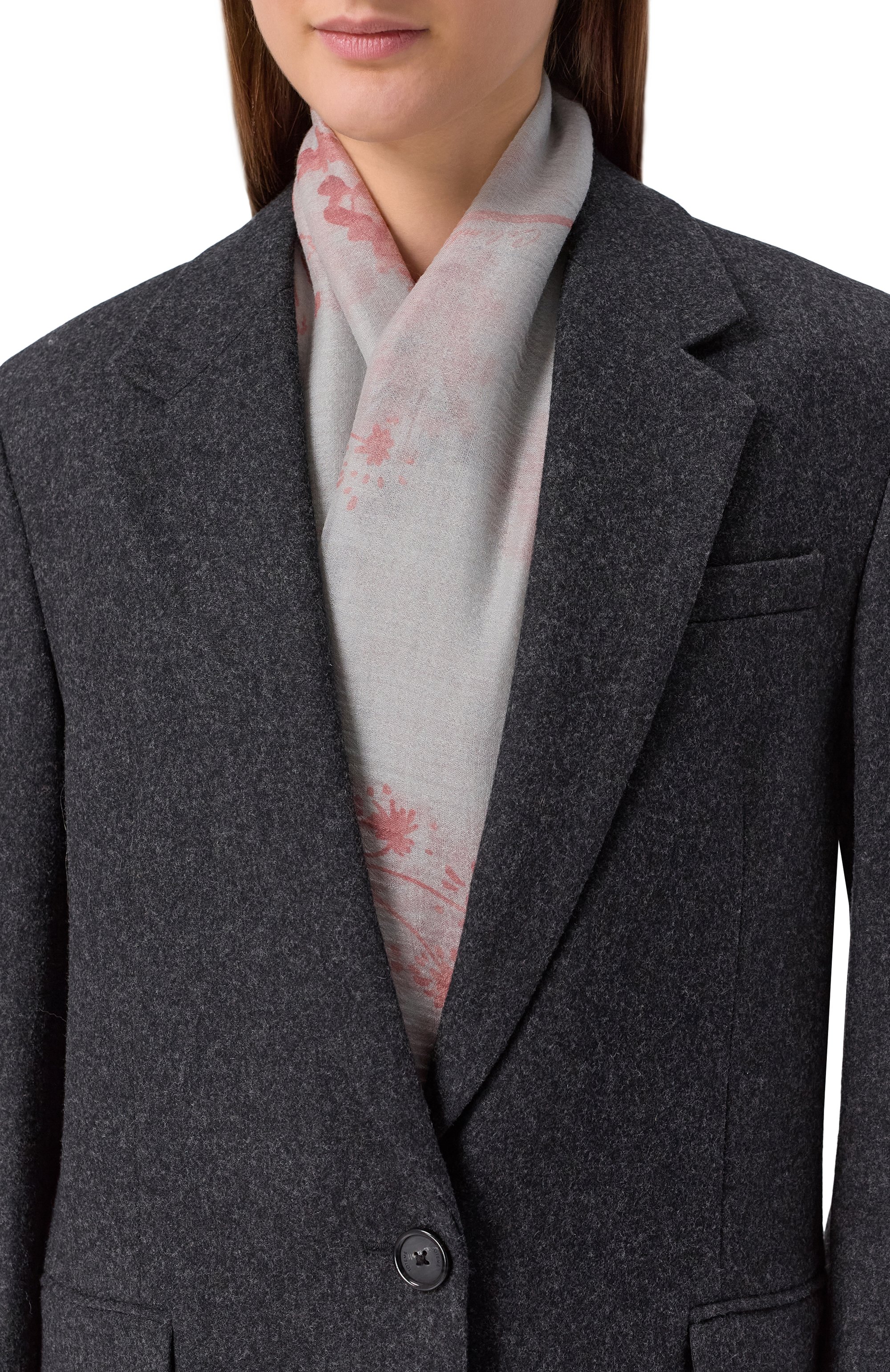 Шаль из кашемира и шелка COLOMBO, арт. S7/140X200/2500-U-PC, фото 2