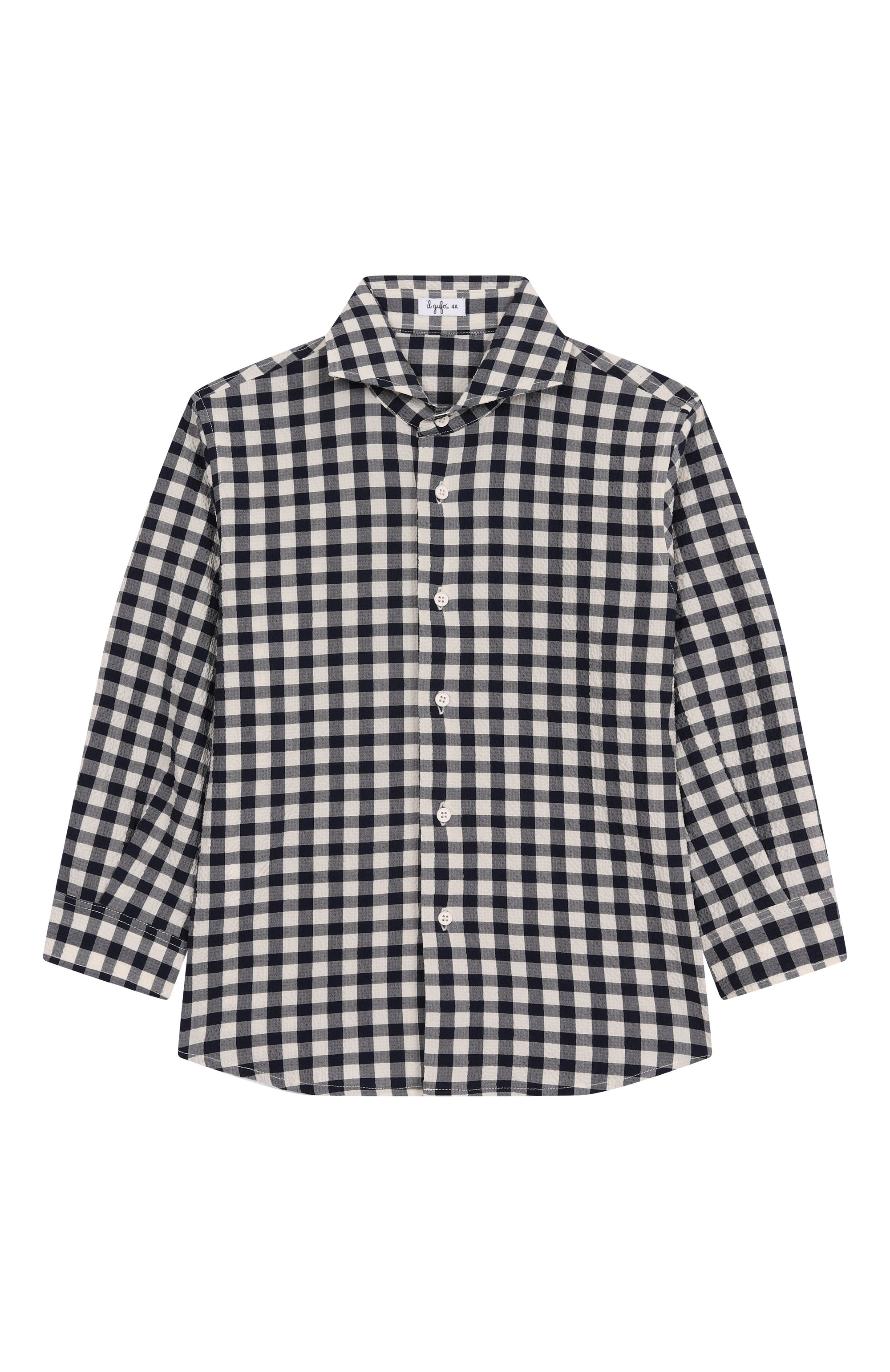 Хлопковая рубашка IL GUFO, арт. P25CL252C3161/2A-4A, фото 1