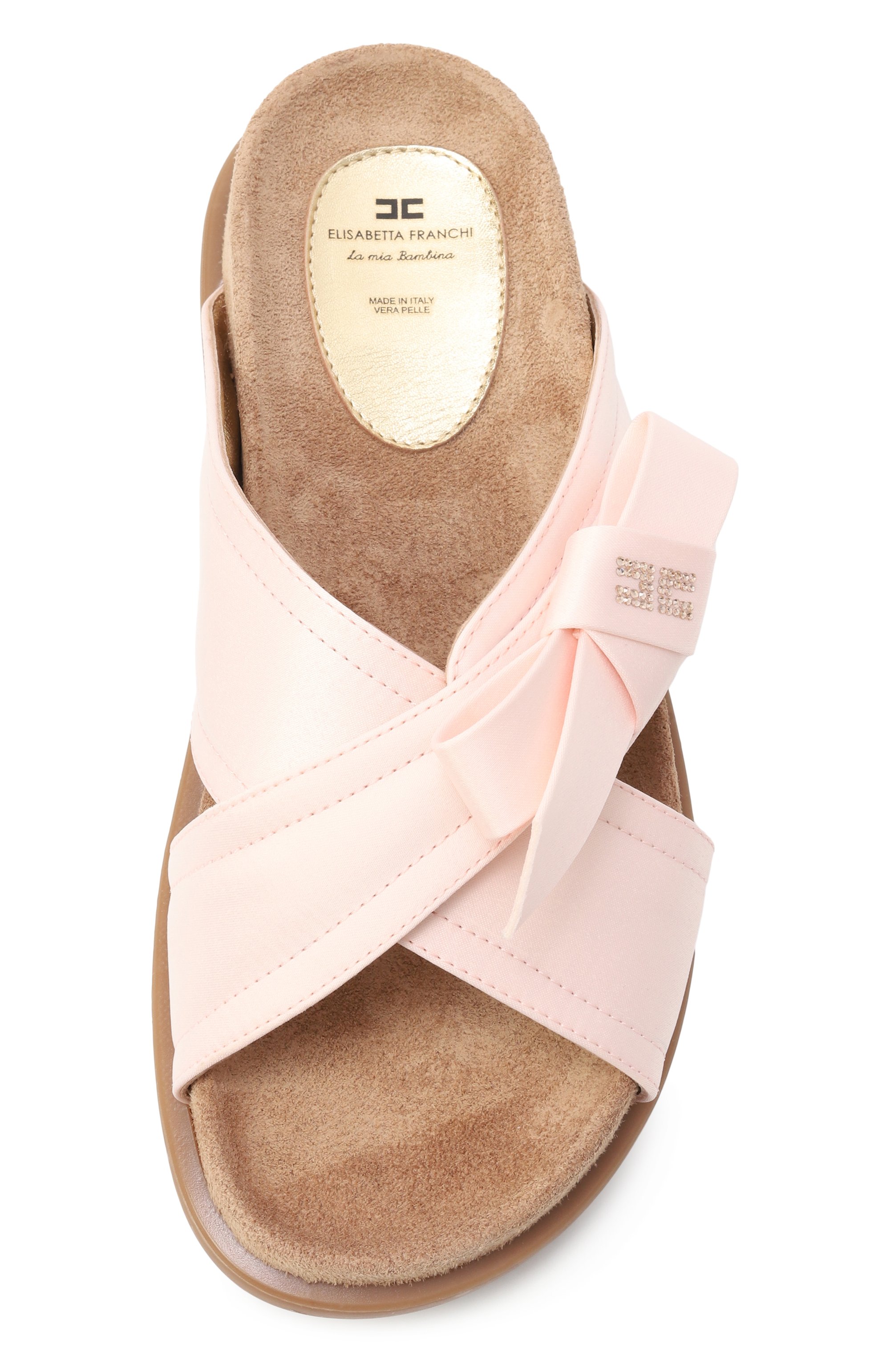 Шлепанцы ELISABETTA FRANCHI LA MIA BAMBINA, арт. F4A2-E0309-1742302/35-38, фото 4