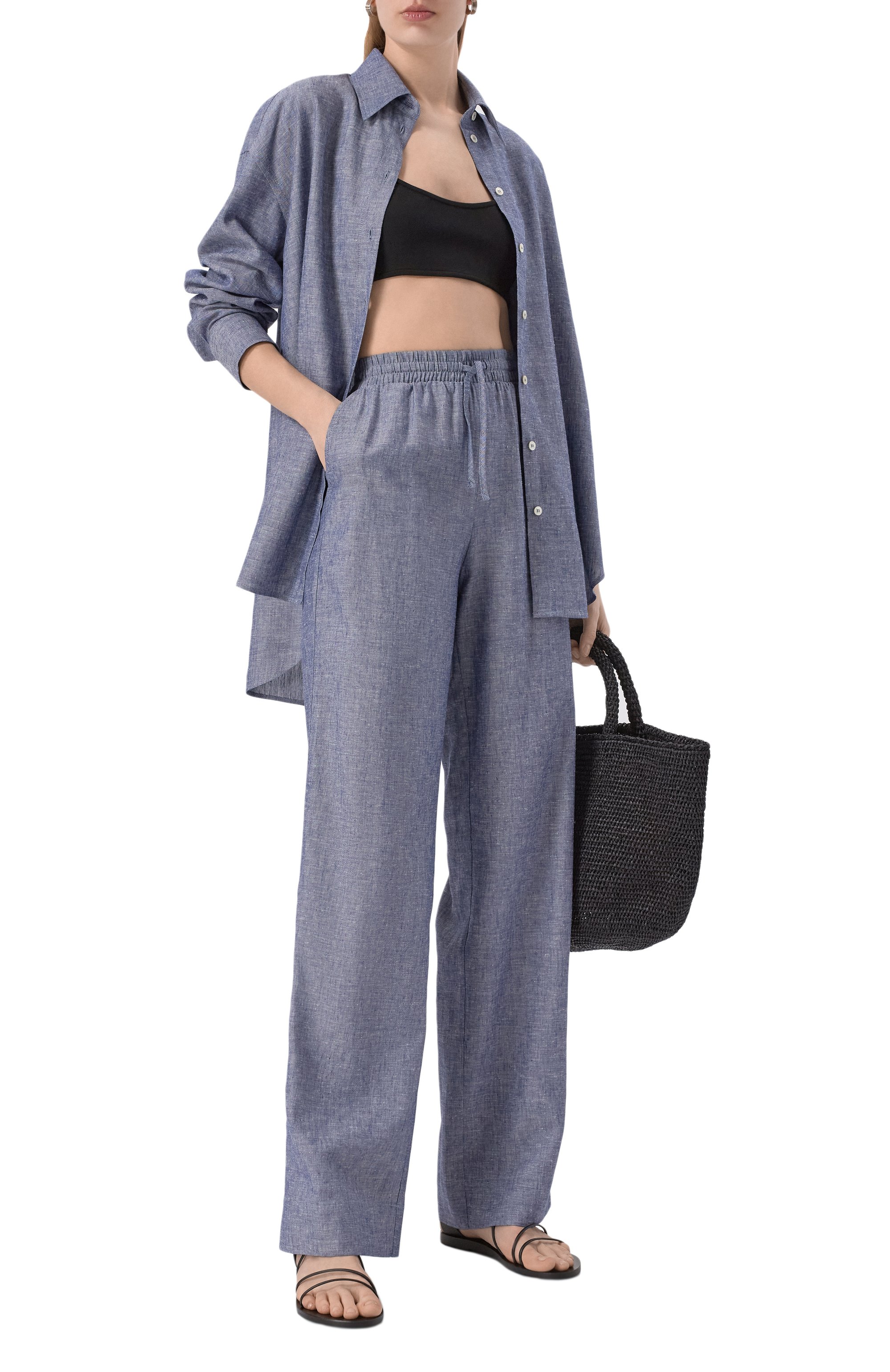 Льняные брюки NOBLE&BRULEE, арт. NB22/190523/3397, фото 2