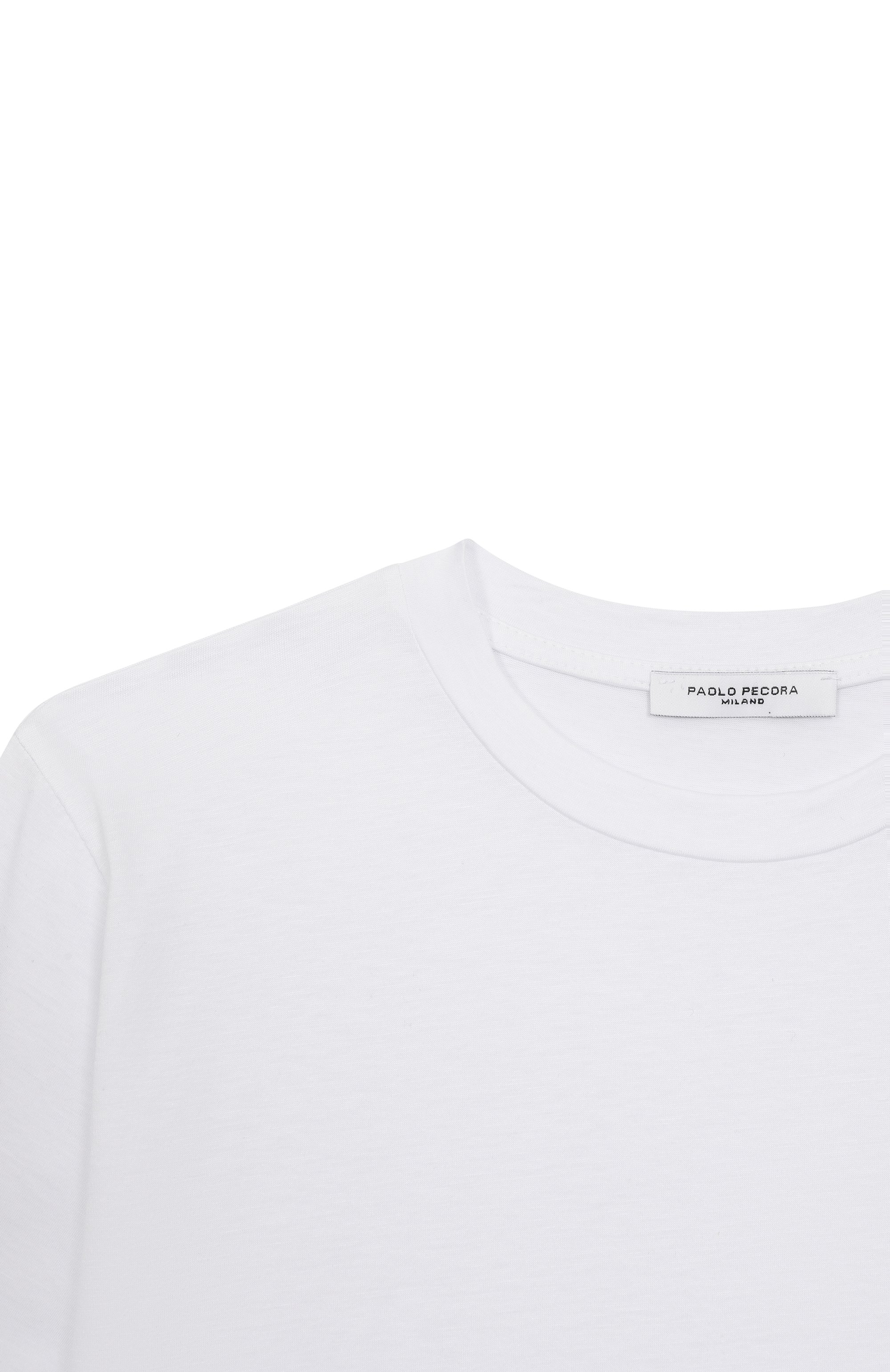 Футболка из хлопка и вискозы PAOLO PECORA MILANO, арт. PP3912/6-12, фото 3