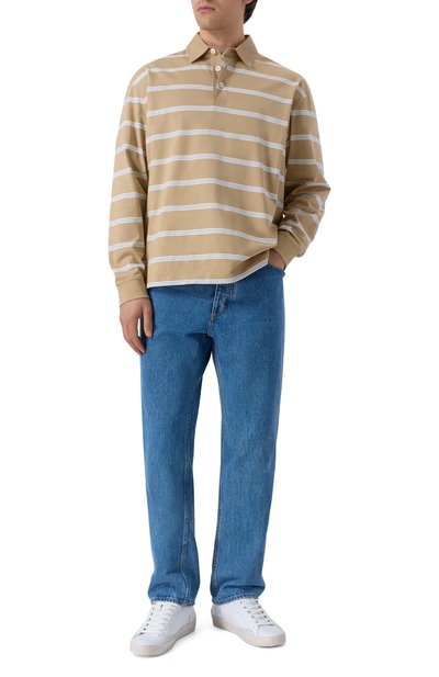 Хлопковое поло HUGO BLUE, арт. 50553509, фото 2