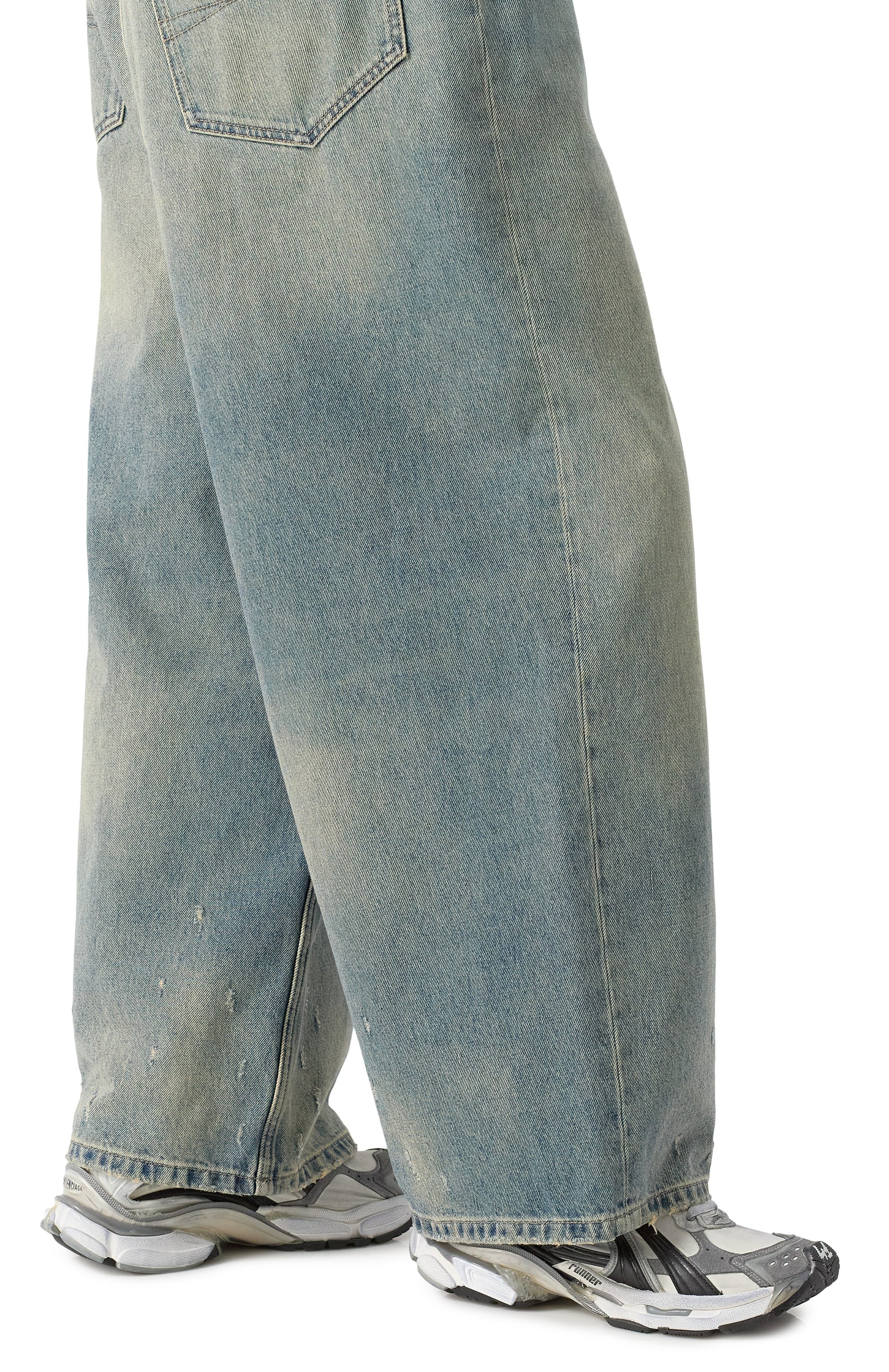 Текстильные кроссовки runner BALENCIAGA, арт. 772767/W3RNY, фото 3