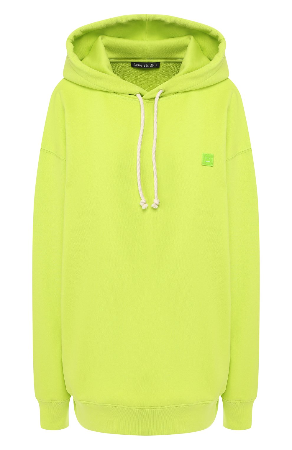 Хлопковое худи ACNE STUDIOS зеленого цвета по цене 43950 руб., арт. CI0009/W, фото 1 Хлопковое худи ACNE STUDIOS, арт. CI0009/W, фото 1