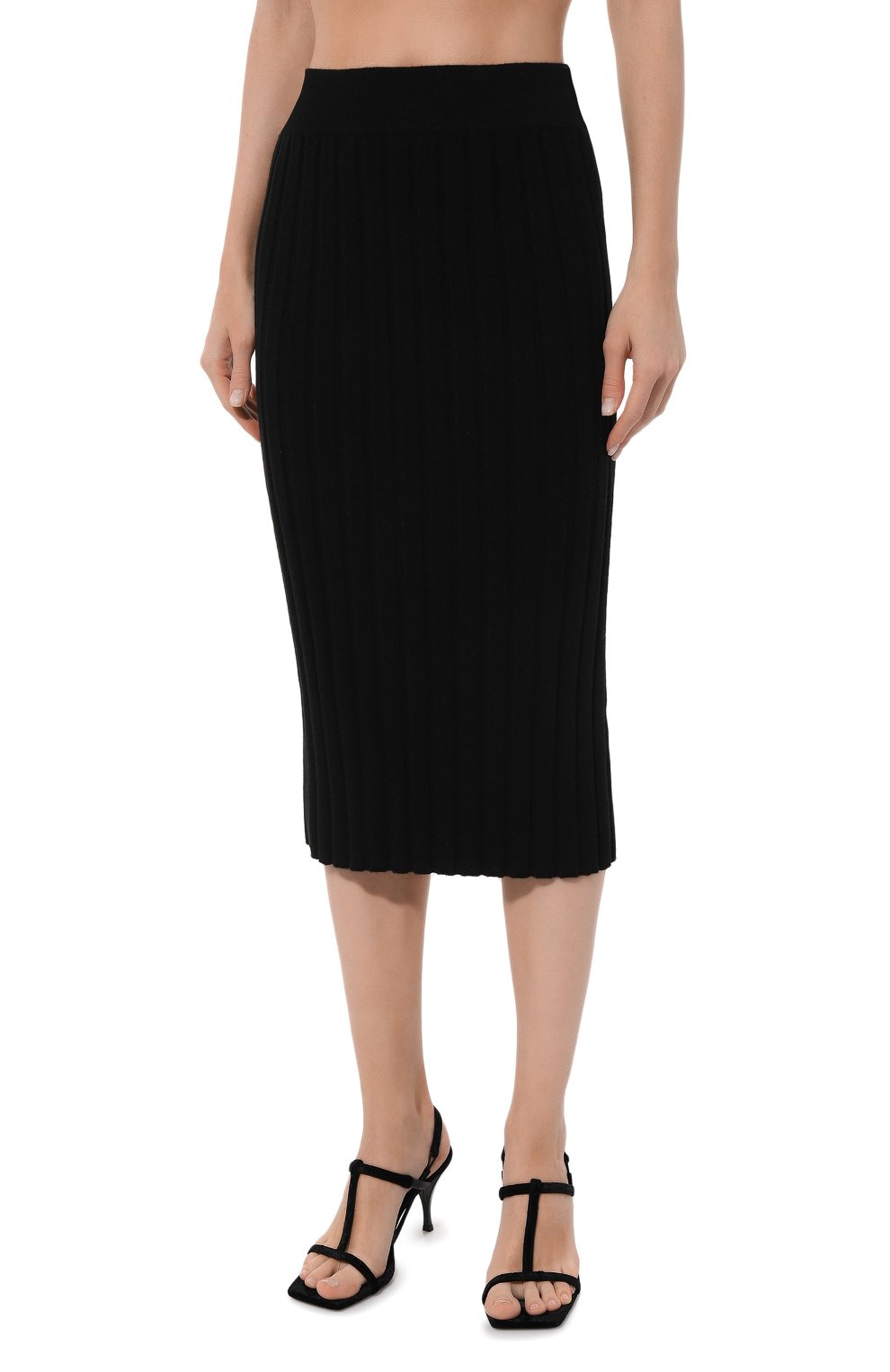 Кашемировая юбка FREEAGE, арт. FWW1910504BK, фото 3