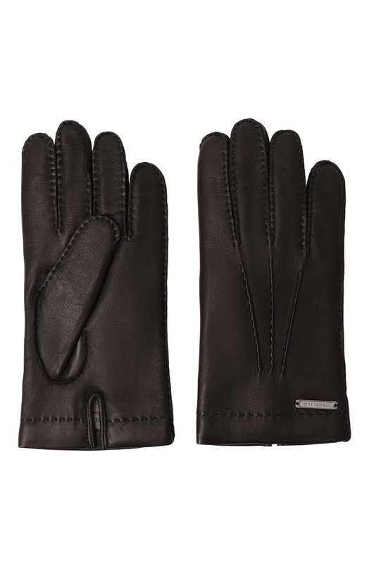 Кожаные перчатки Corneliani 26Q305-2620582 Чёрный  26Q305-2620582 Фото 3