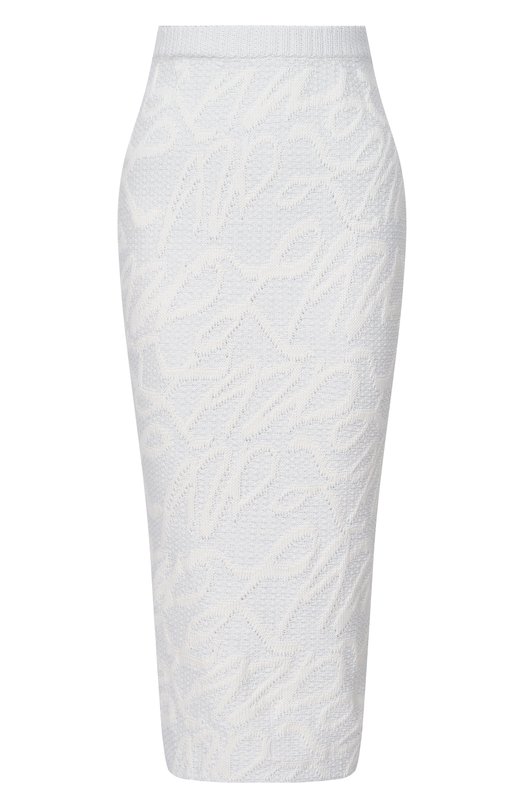 Юбка из хлопка и вискозы AND the brand S26-SK052-0704-104 Голубой S26-SK052-0704-104