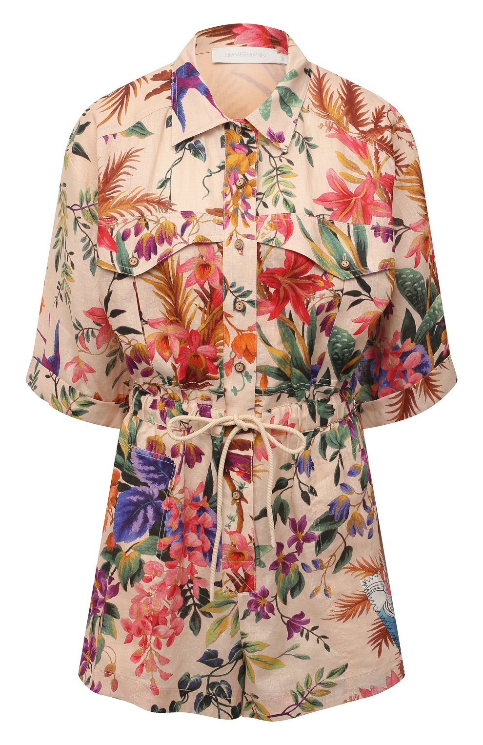 Льняной комбинезон ZIMMERMANN, арт. 1623YTR0, фото 1