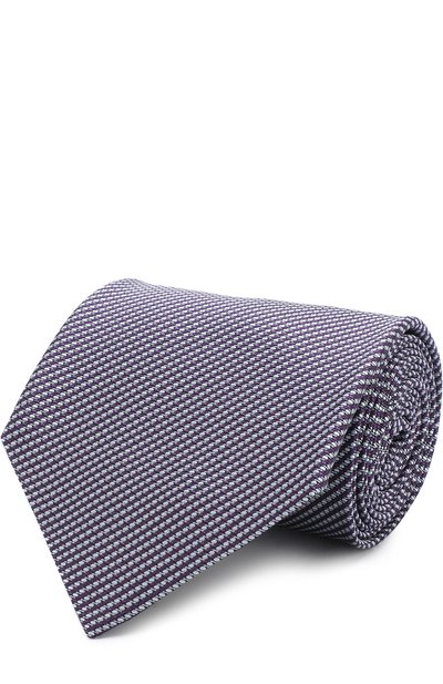 Мужской шелковый галстук с узором ZEGNA, арт. Z3E24/1XW