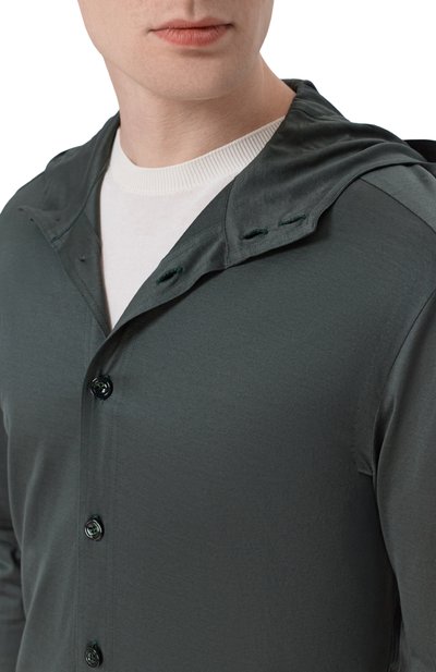 Хлопковая рубашка KITON, арт. UMCMARH09665, фото 5