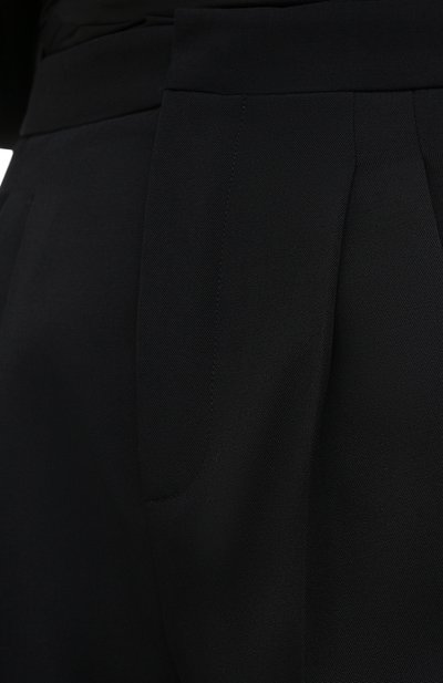Шерстяные брюки SAINT LAURENT, арт. 631970/Y512W, фото 5