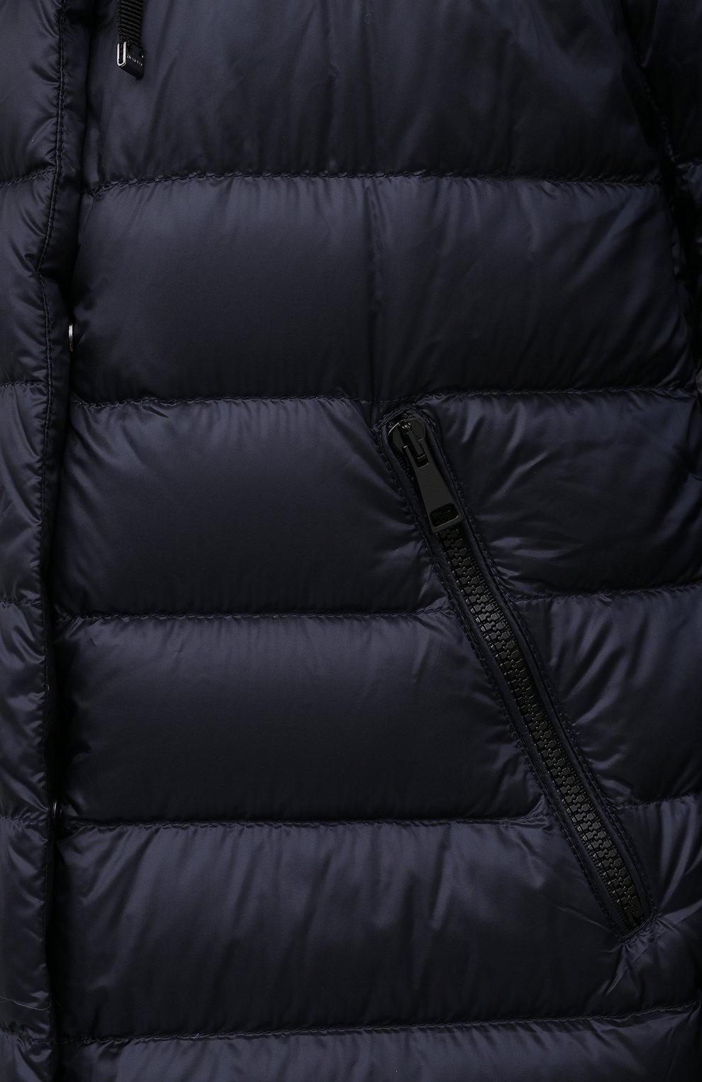 Пуховая куртка MONCLER темно-синего цвета по цене 129500 руб., арт. G1-093-1B559-00-5396Q, фото 5 Пуховая куртка MONCLER, арт. G1-093-1B559-00-5396Q, фото 5