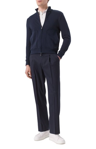 Хлопковая толстовка CORNELIANI, арт. 25G560-2525054, фото 2