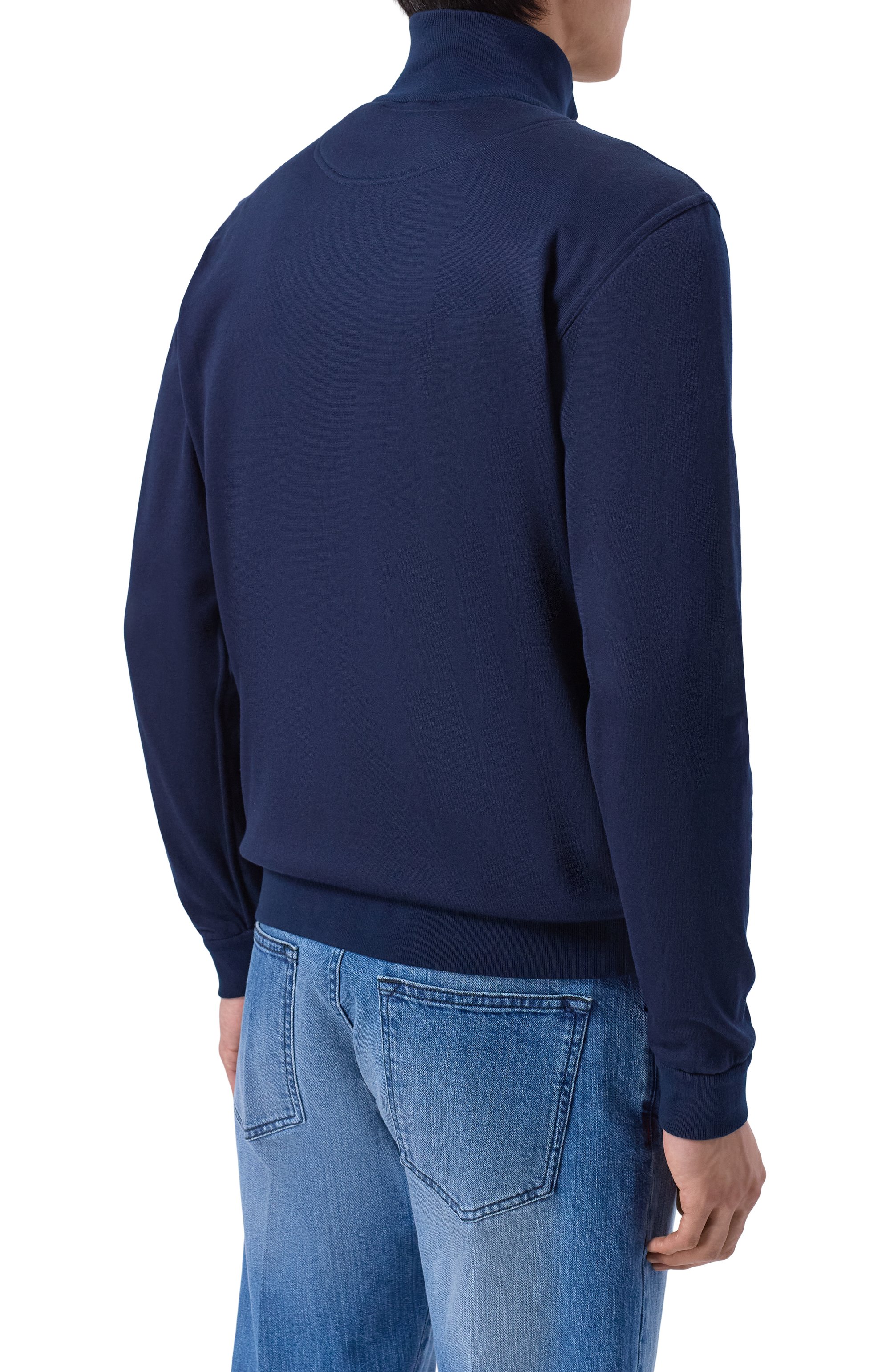 Толстовка из хлопка и шелка KITON, арт. UMK0888, фото 4