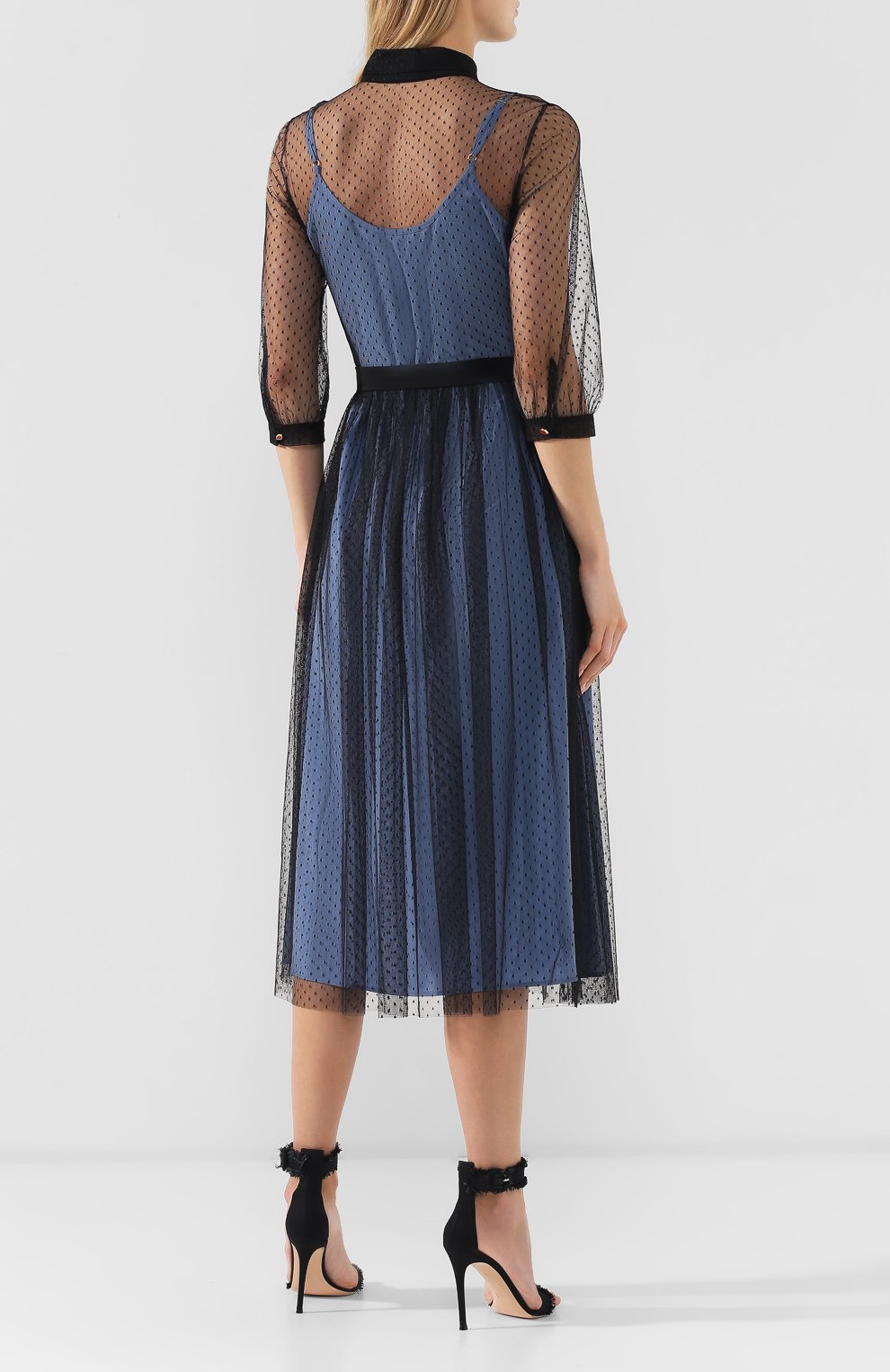 Платье с сеткой TEREKHOV GIRL, арт. 2DE009/0411.900.2/S19, фото 4