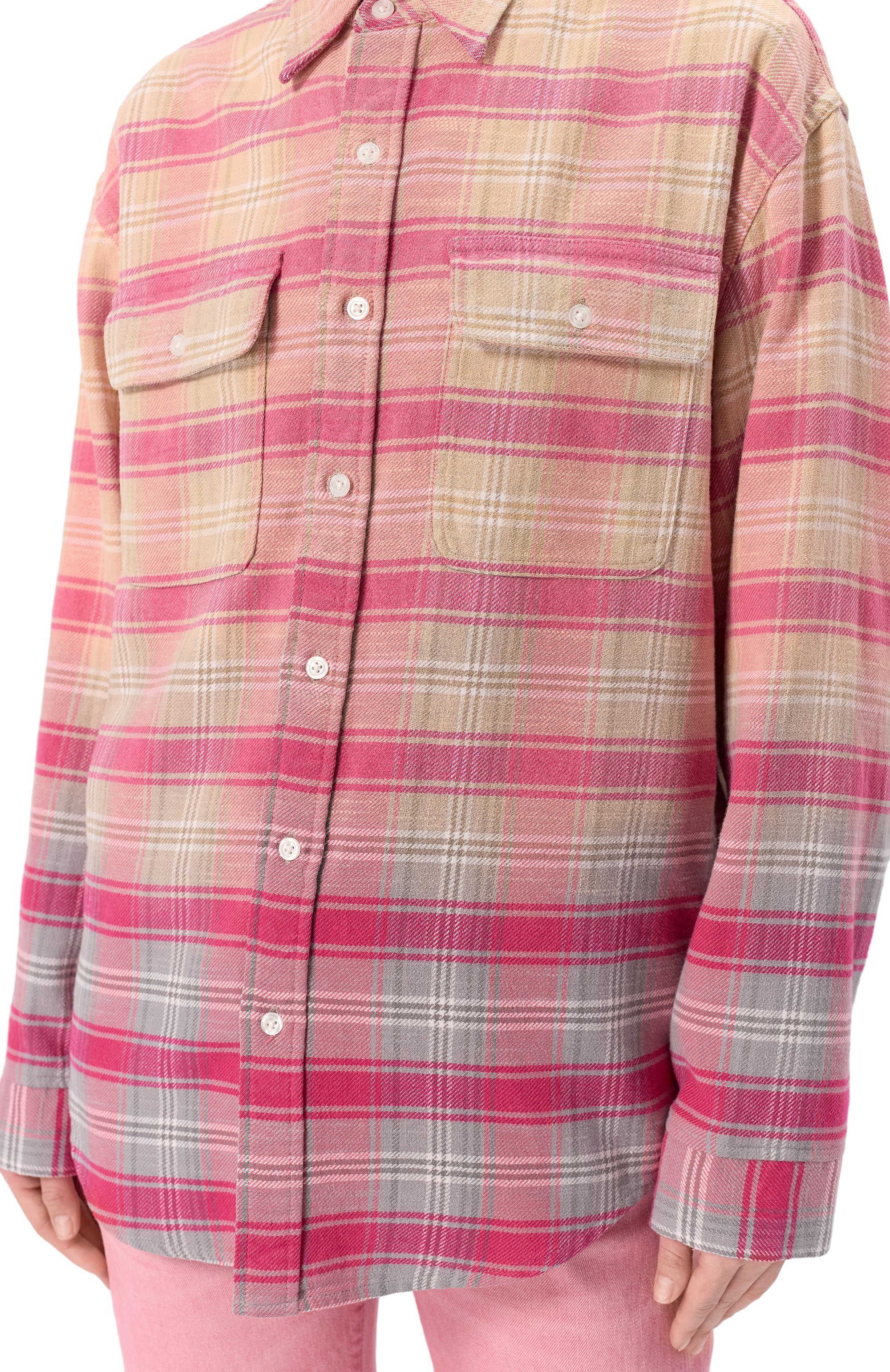 Хлопковая рубашка R13, арт. R13WR266-R506B, фото 5