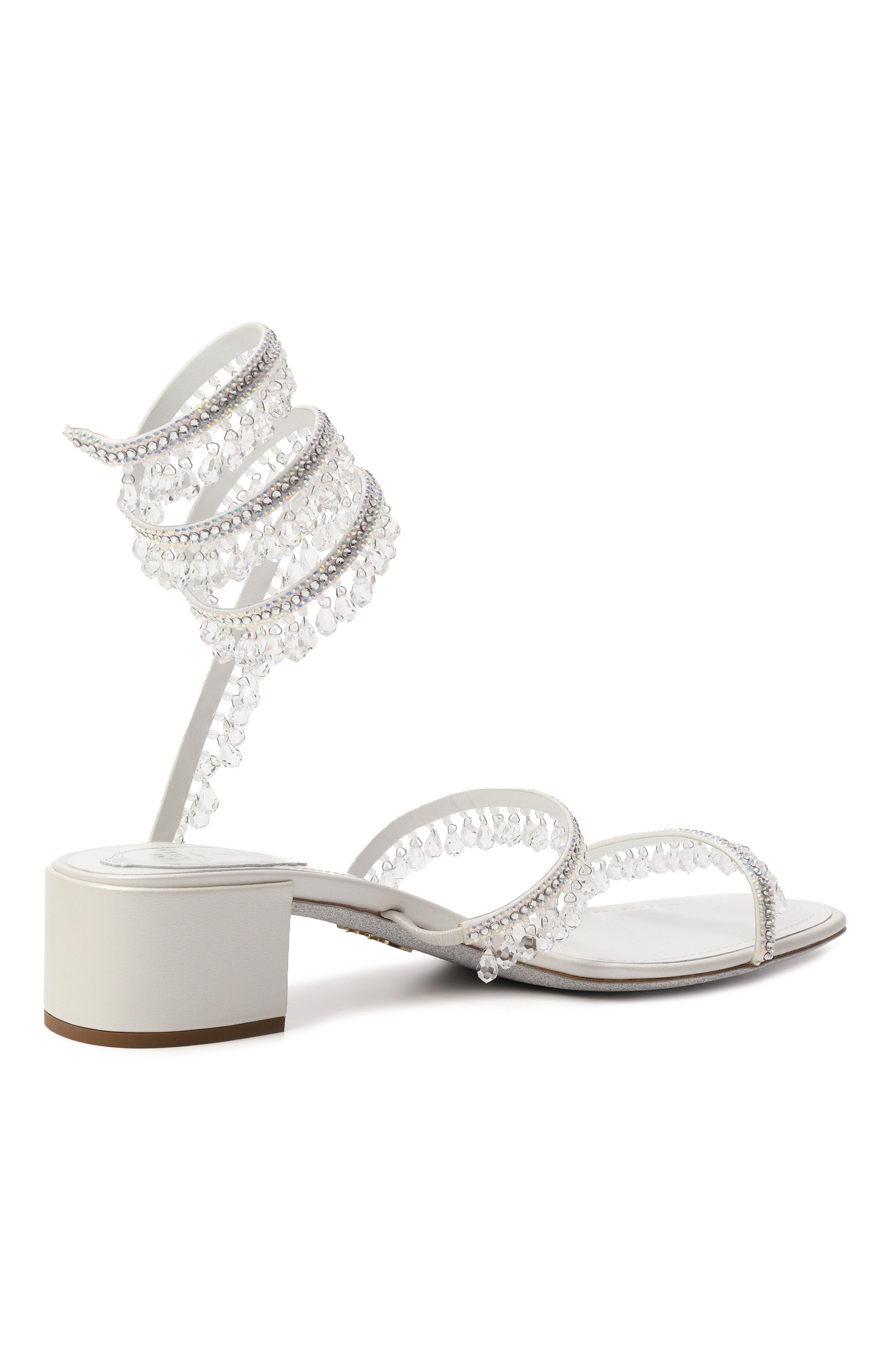 Текстильные босоножки chandelier 40 RENE CAOVILLA, арт. C12535-040/R001, фото 5