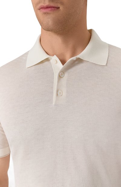 Поло из шелка и хлопка ZILLI, арт. KBP002M0164VFAF00, фото 5