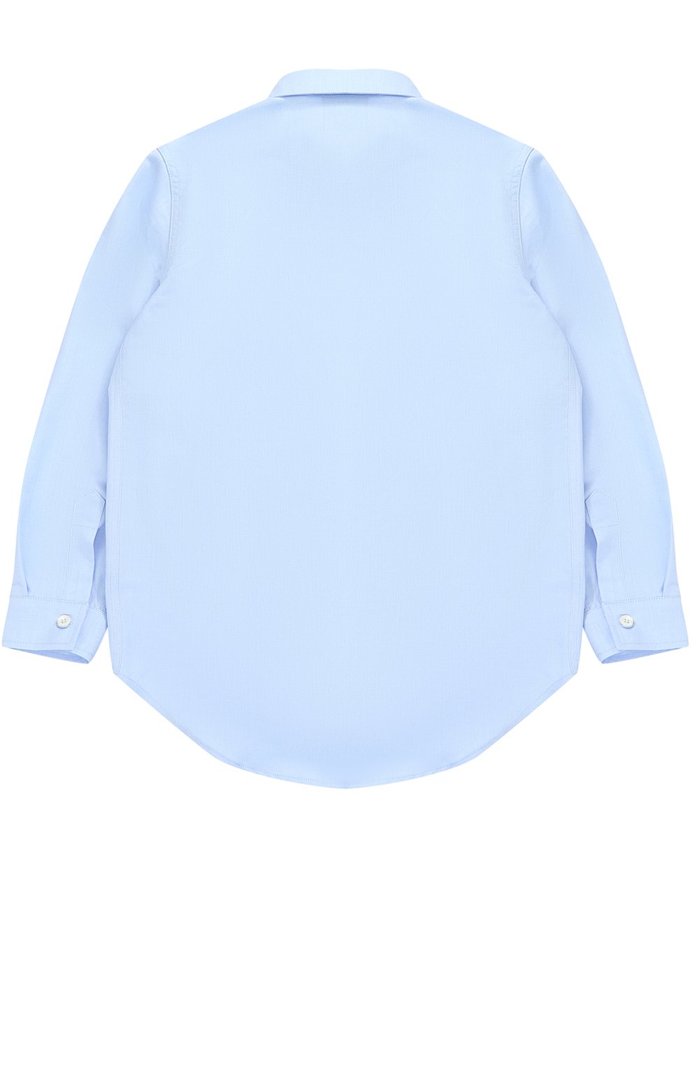 Хлопковая рубашка с принтом FENDI голубого цвета по цене 16800 руб., арт. JMC044/1PH/2A-5A, фото 2 Хлопковая рубашка с принтом FENDI, арт. JMC044/1PH/2A-5A, фото 2