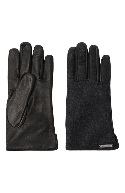 Комбинированные перчатки Corneliani 26Q318-2620584 Чёрный  26Q318-2620584 Фото 3