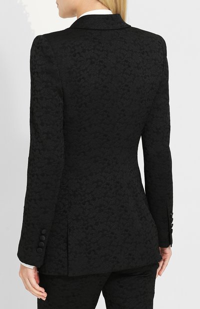 Приталенный жакет на одной пуговице DOLCE & GABBANA, арт. F293PT/FJMTJ, фото 4