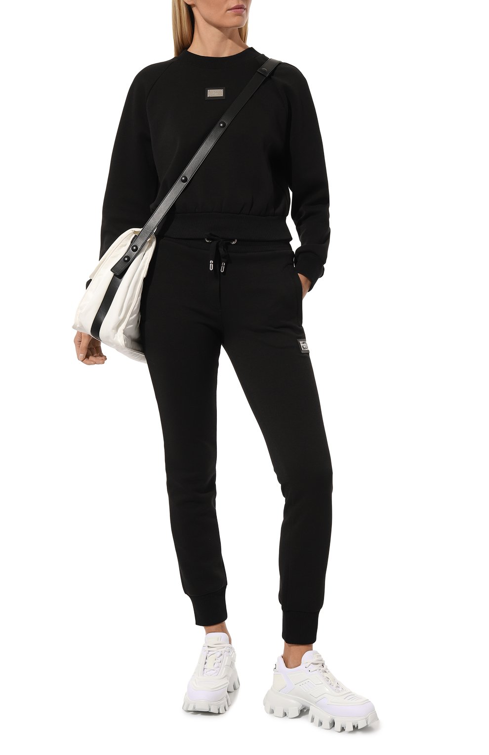 Хлопковые джоггеры DOLCE & GABBANA, арт. FTBW3T/GDBYT, фото 2