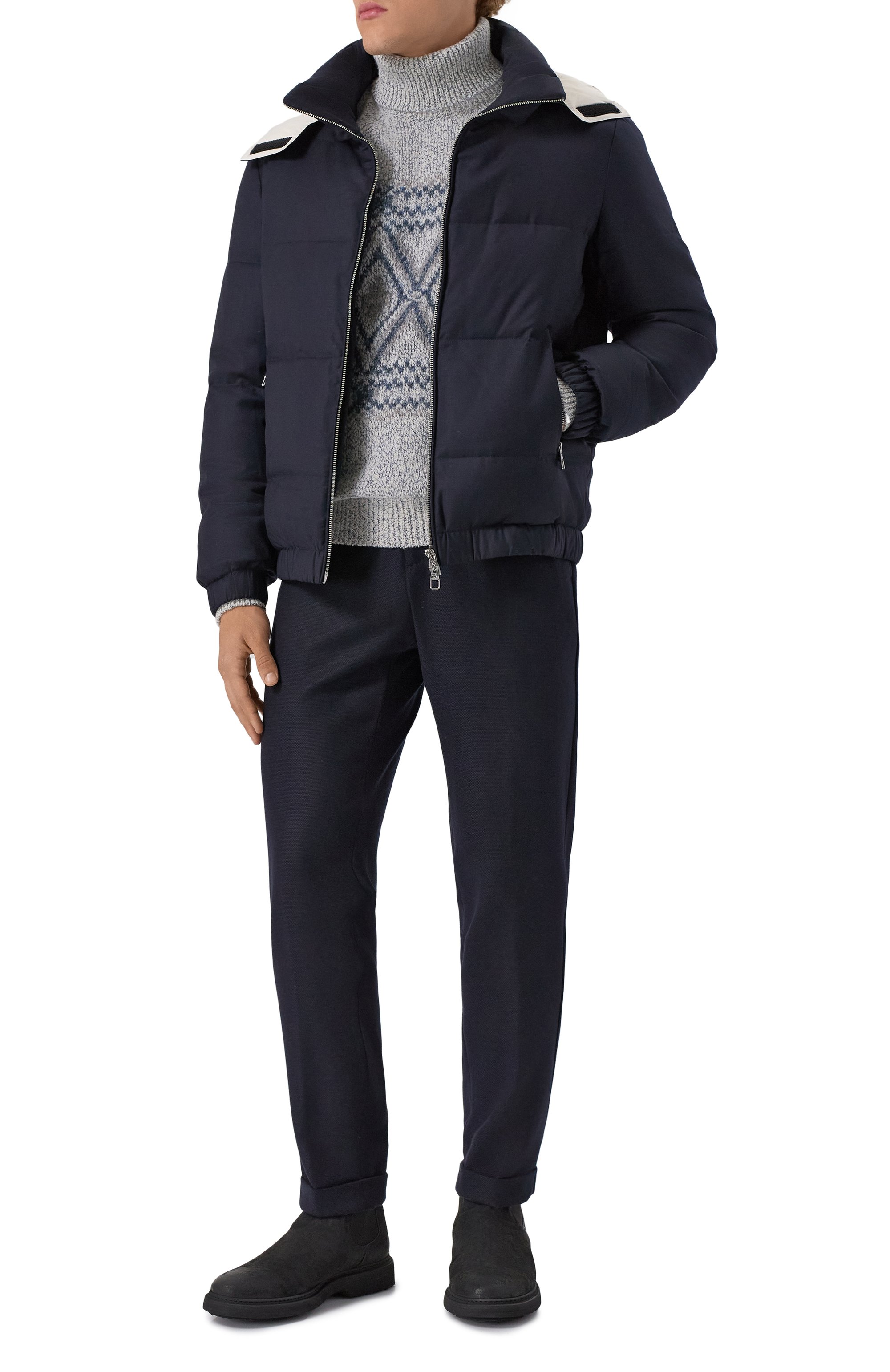 Брюки из шерсти и кашемира MARCO PESCAROLO, арт. CARACCI0L0/5234, фото 2