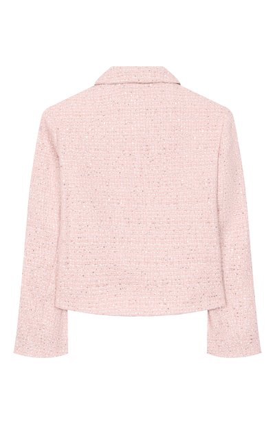 Твидовый жакет ELIE SAAB KIDS, арт. EFGC023/TS1129_001