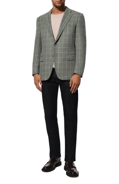 Пиджак из хлопка и шелка CANALI, арт. T11220/CX02601, фото 2