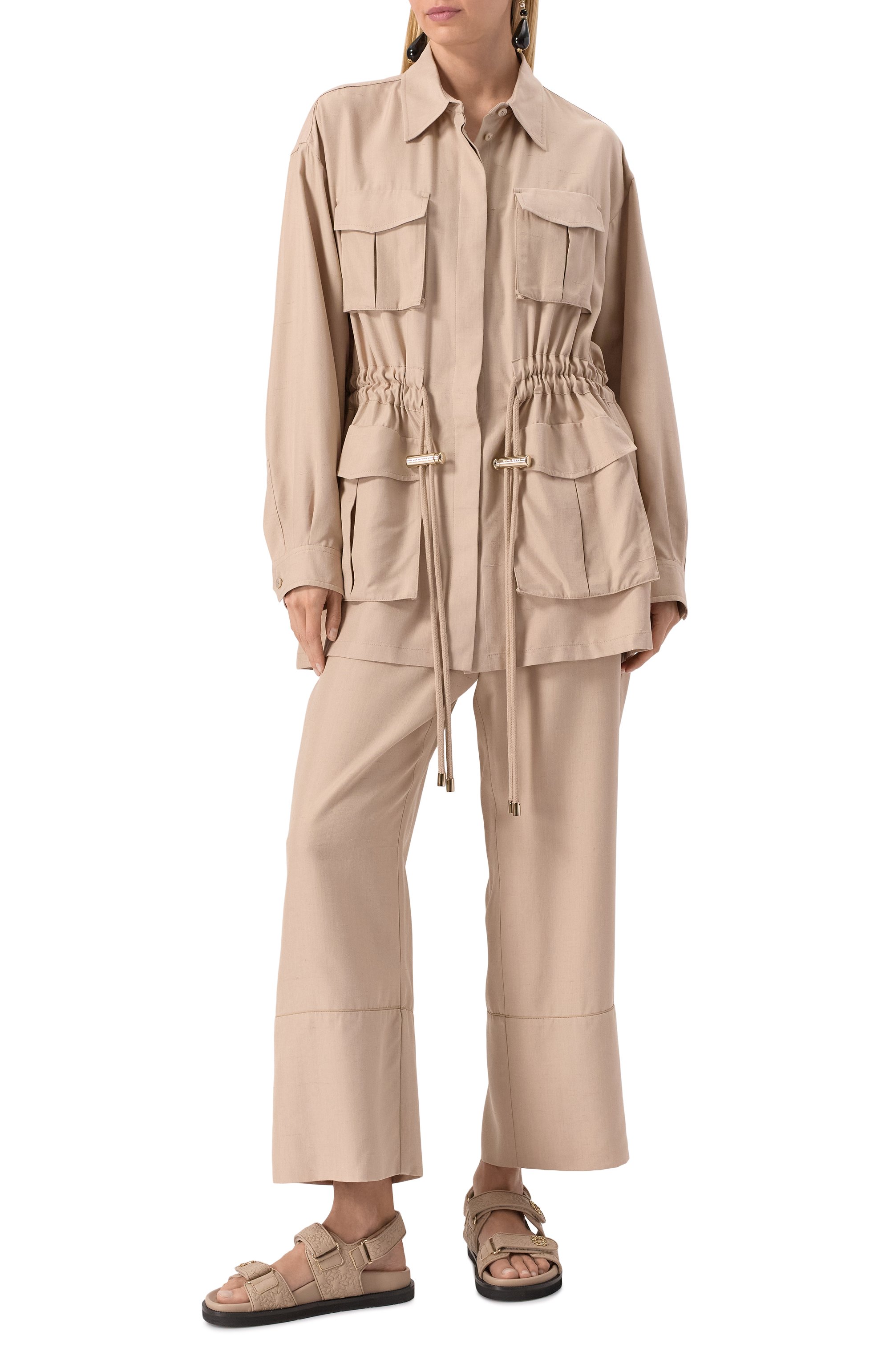 Шелковая рубашка ELIE SAAB, арт. SH112NS25/SI001, фото 2