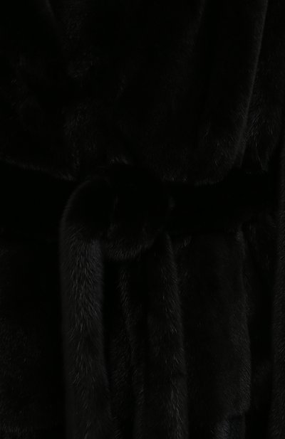 Шуба из меха норки FURLAND черного цвета по цене 790000 руб., арт. 0236700110190300000, фото 5 Шуба из меха норки FURLAND, арт. 0236700110190300000, фото 5